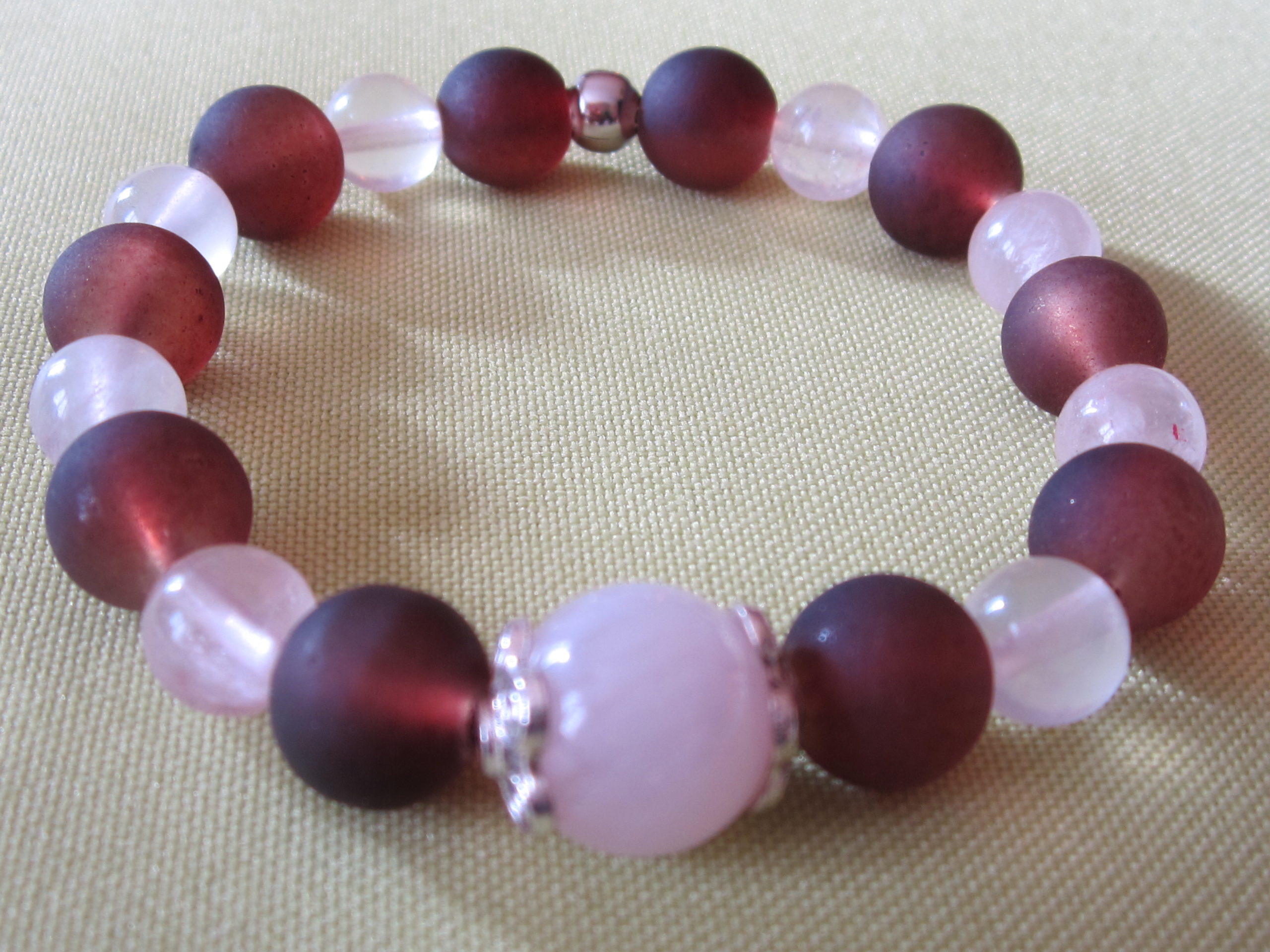 Bracelet Quartz Rose