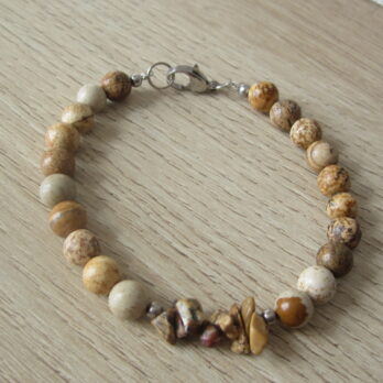 Bracelet Jaspe Paysage