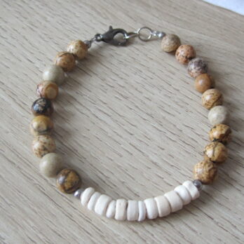 Bracelet Jaspe Paysage
