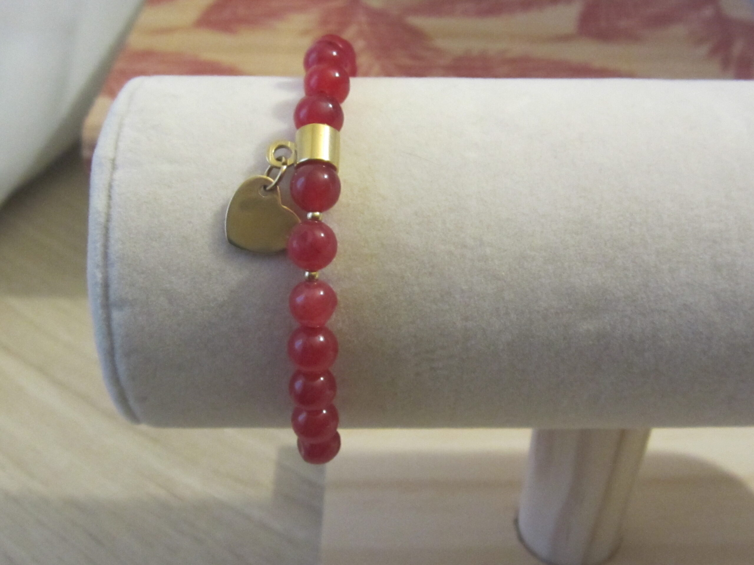 Bracelet Jade rouge