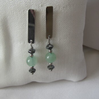 Boucles d'Oreilles Aventurine