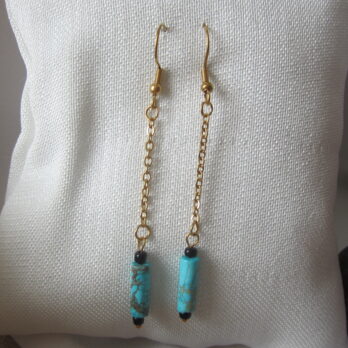 Boucles d'Oreilles de Turquoise