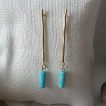 Boucles d'Oreilles de Turquoise