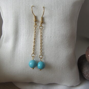 Boucles d'Oreilles de Turquoise