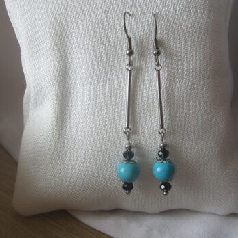 Boucles d'Oreilles de Turquoise