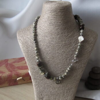 Collier Jaspe Dalmatien