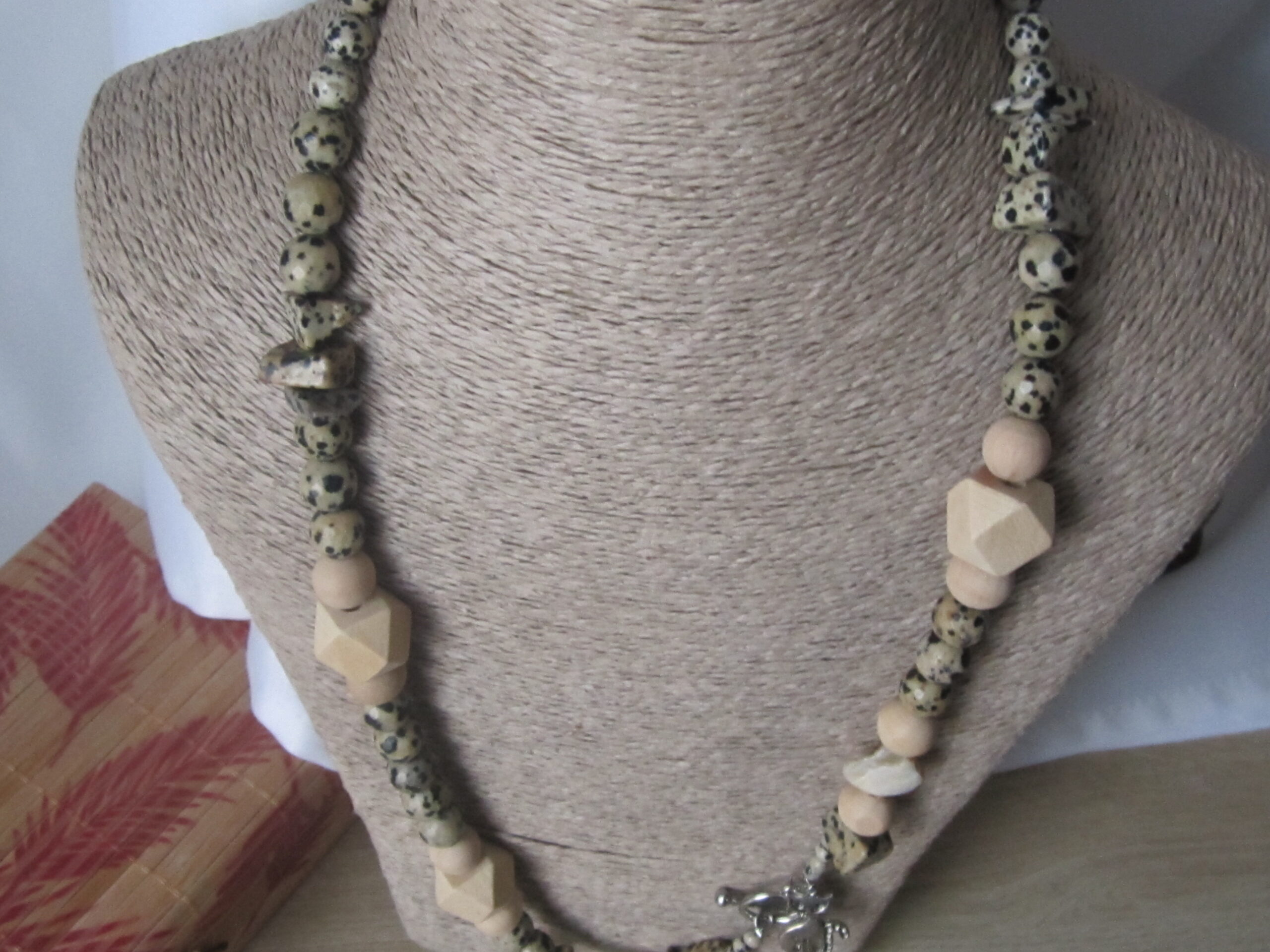 Collier Jaspe Dalmatien