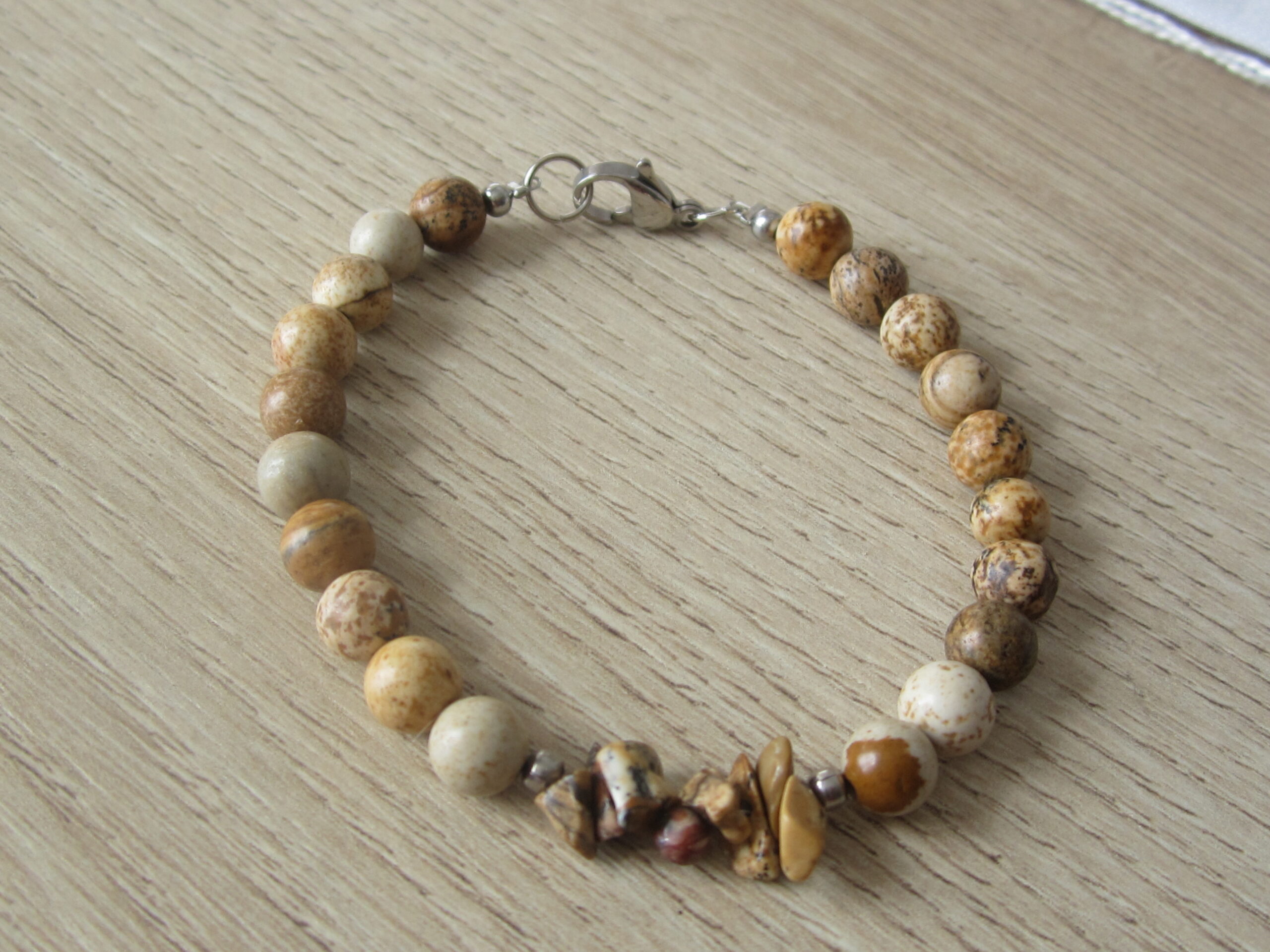 Bracelet Jaspe Paysage