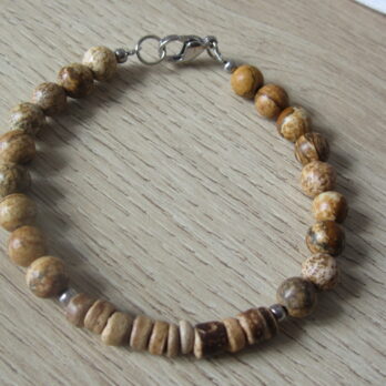 Bracelet Jaspe Paysage